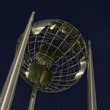Night photography in Duisburg